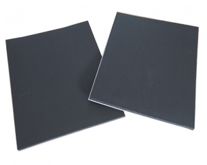 black closed cell soft pvc foam sheets with adhesive backing