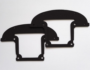 custom die cut neoprene foam gaskets for industrial sealing