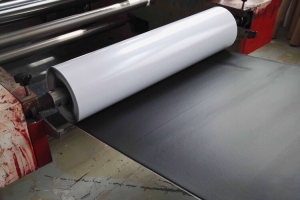 NBR foam roll on adhesive lamination machinery